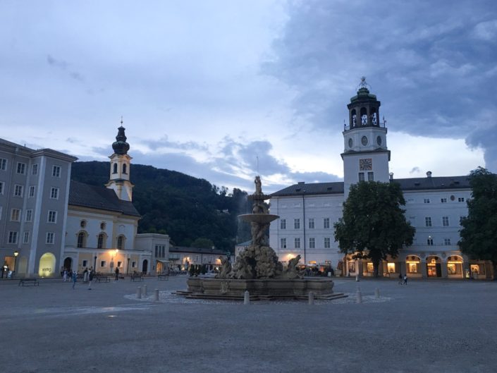 Austria, Salzburg - Residenzplatz