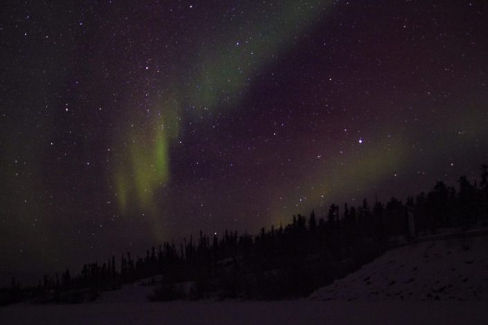 Canada, Northwest Territories, Yellowknife - northern lights