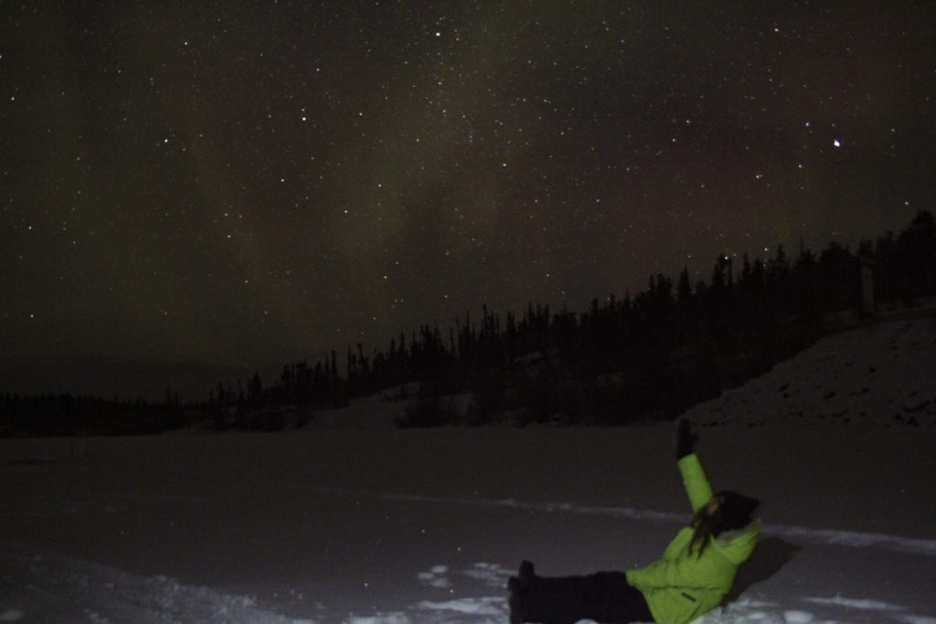 Canada, Northwest Territories, Yellowknife - northern lights