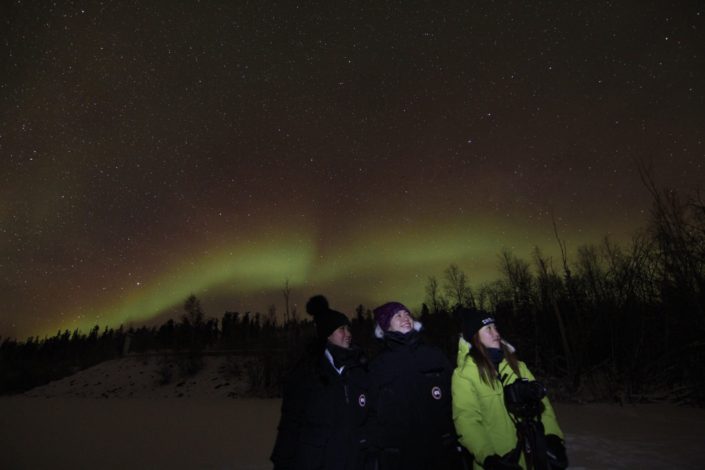 Canada, Northwest Territories, Yellowknife - northern lights