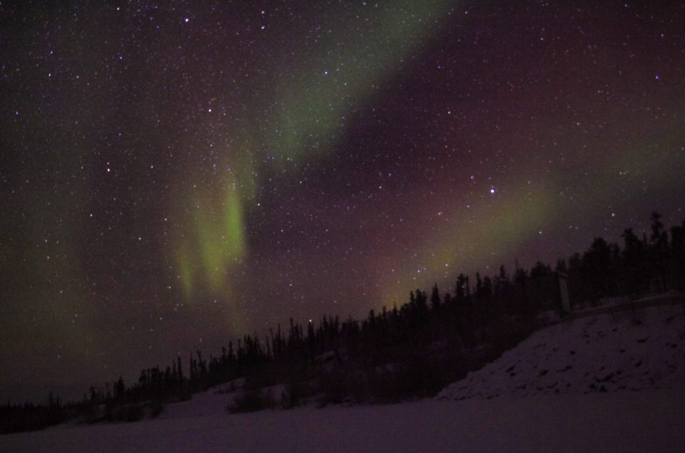 🥶 -33°C chasing Aurora at Yellowknife