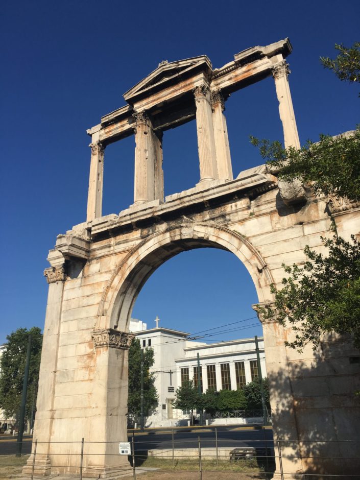 Greece, Athens - Arch of Hadrian