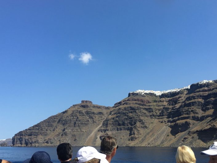 Greece, Santorini - Nea Kameni Volcano tour