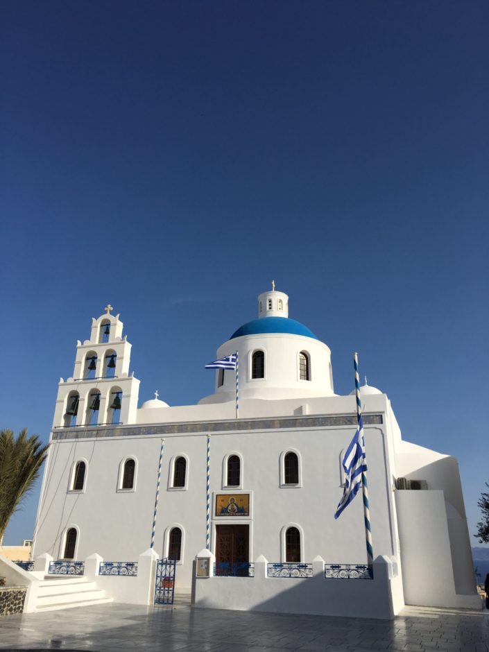 Greece, Santorini - Oia - church Ekklisia Panagia Platsani