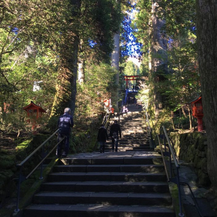 Japan, Hakone - Hakone Shrine