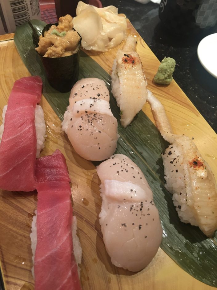 Japan, Nagano Prefecture - sushi