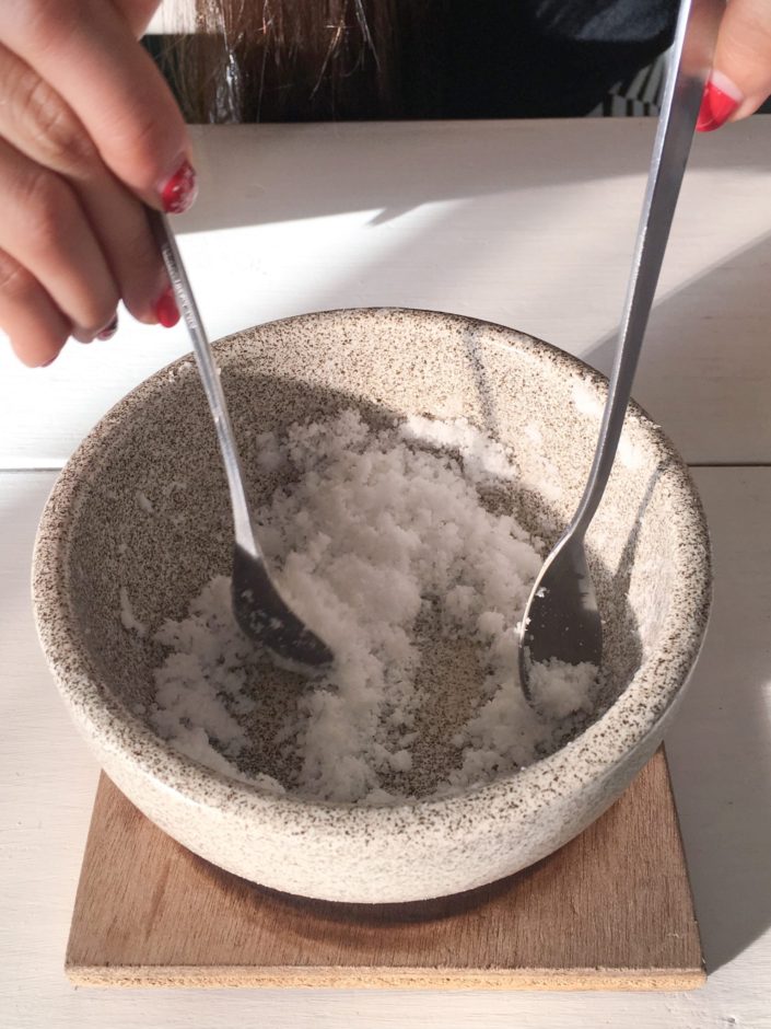 Japan, Okinawa - salt making