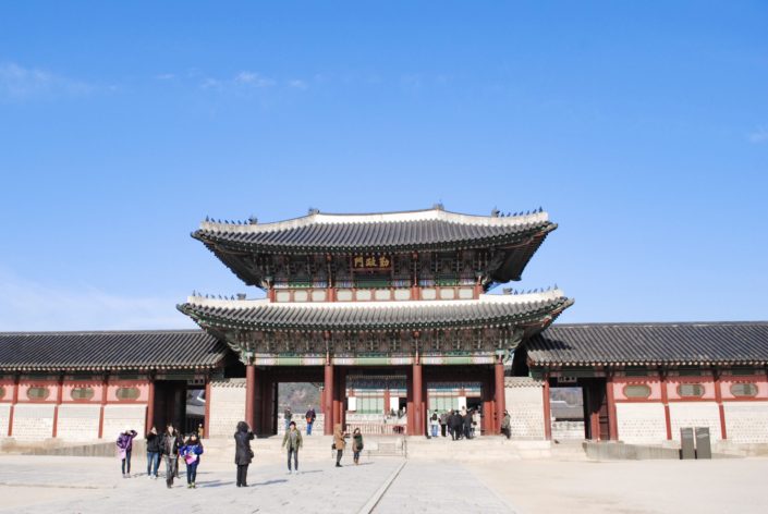 Korea, Seoul - Gyeongbokgung Palace