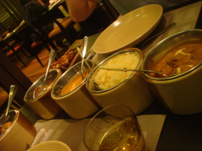 Malaysia, Sabah - curry feast