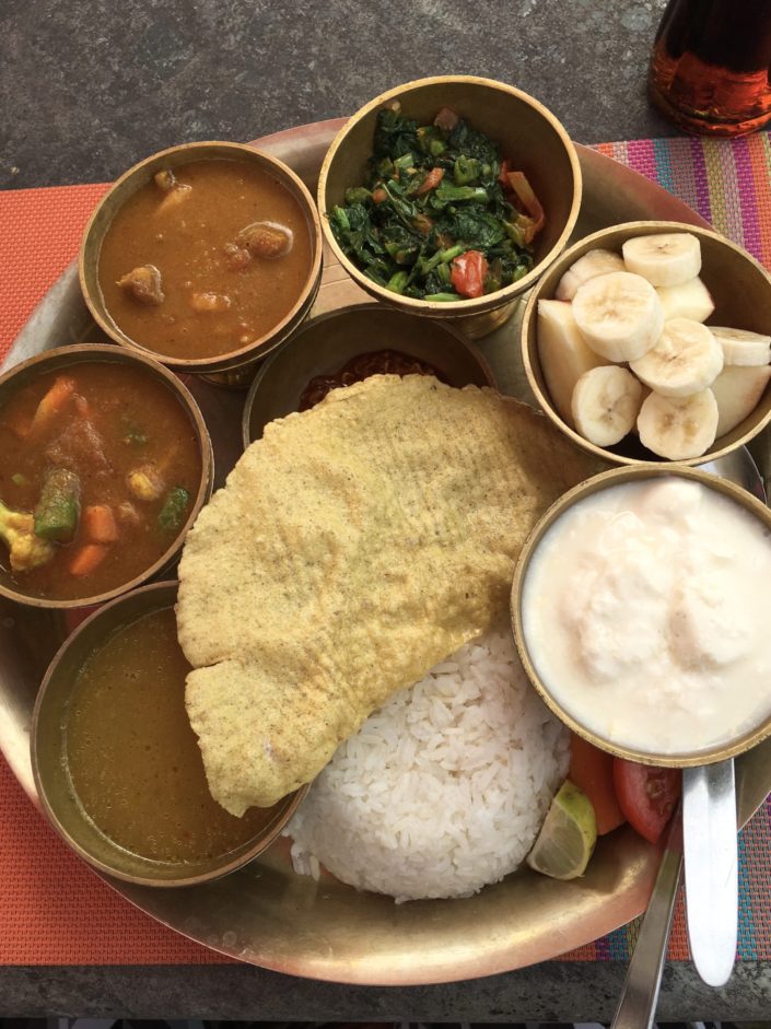 Nepal, Kathmandu - local food