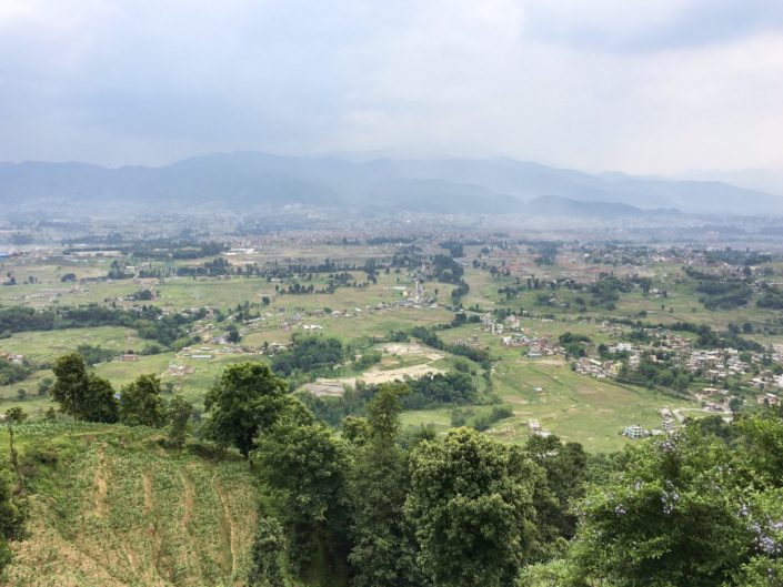 Nepal, Nagarkot - hike to Changunarayan