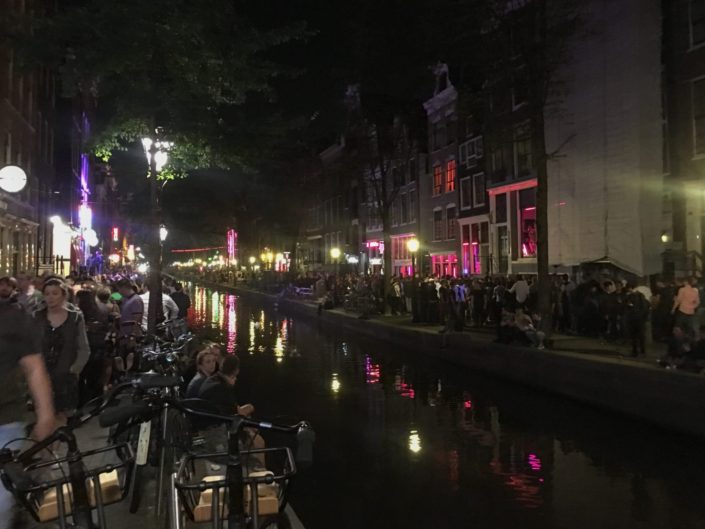 Netherlands, Amsterdam - red light district
