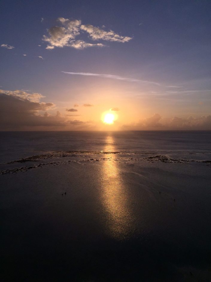 USA, Guam - sunset