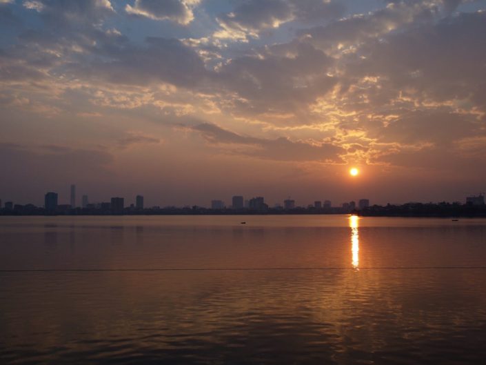Vietnam, Hanoi - sunset