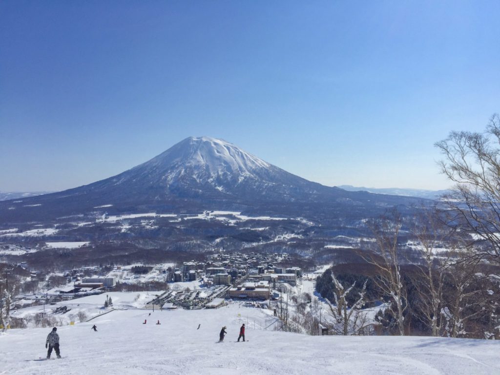 Japan, Hokkaido - Mt Yotei view from Niseko Grand Hirafu area