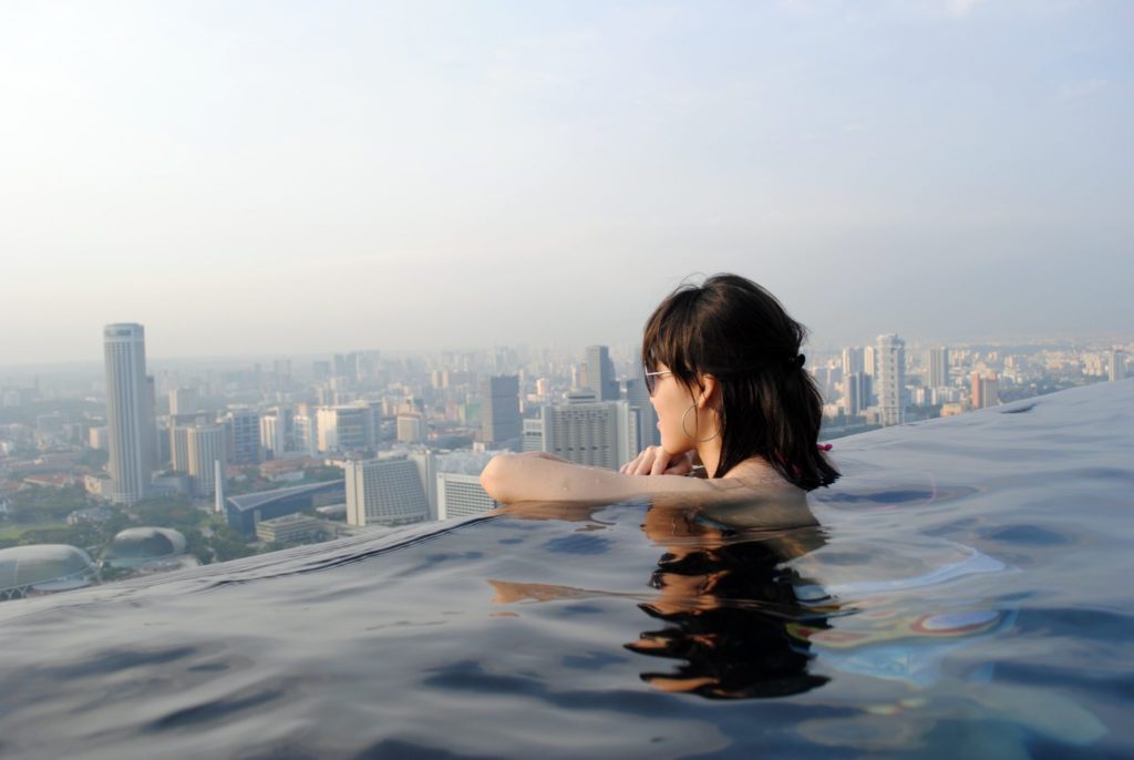 Singapore - Marina Bay Sands Skypark Infiniti Pool