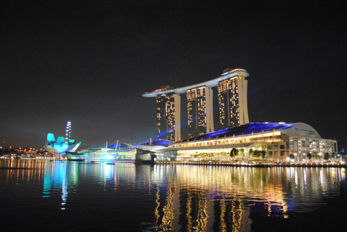 Singapore - Marina Bay Sands Earth Day