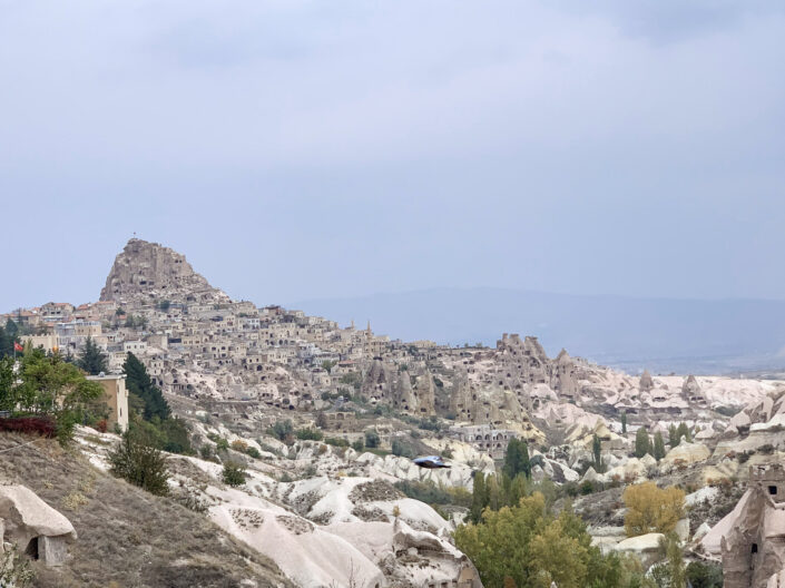 Turkey, Cappadocia, Goreme – Uchisar Castle